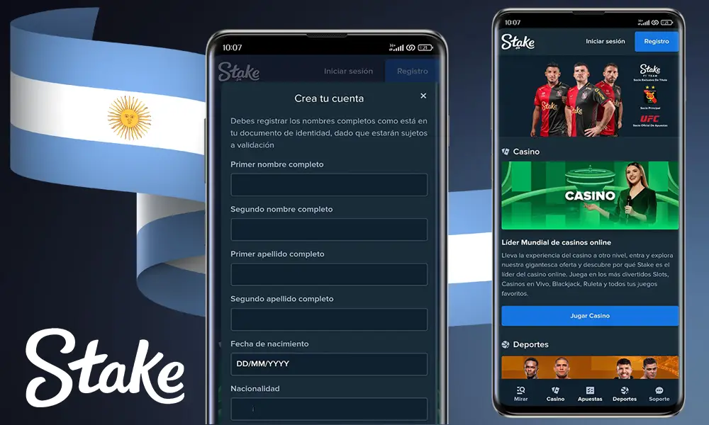 Cómo empezar a apostar en Stake Argentina